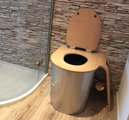 Toilette im Wohnmobil