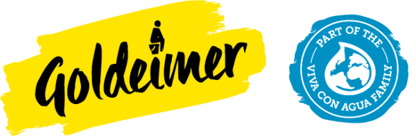 Goldeimer Viva con Agua Logo
