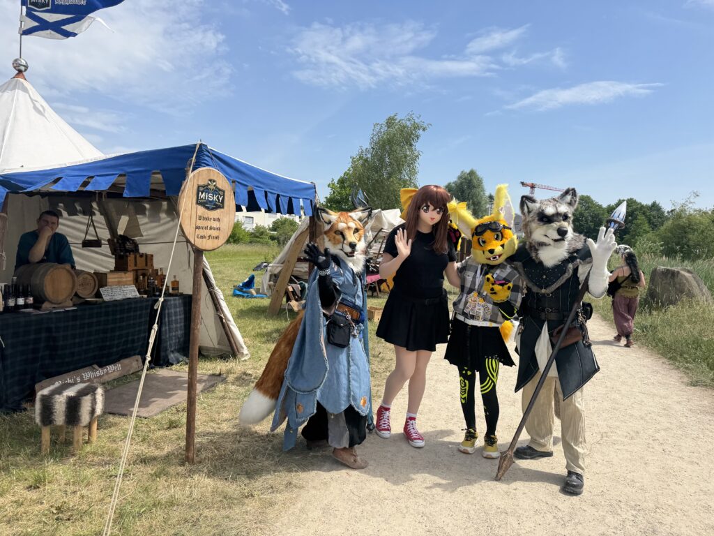 Fantasy Festival Volketswil: Gäste mit Masken
