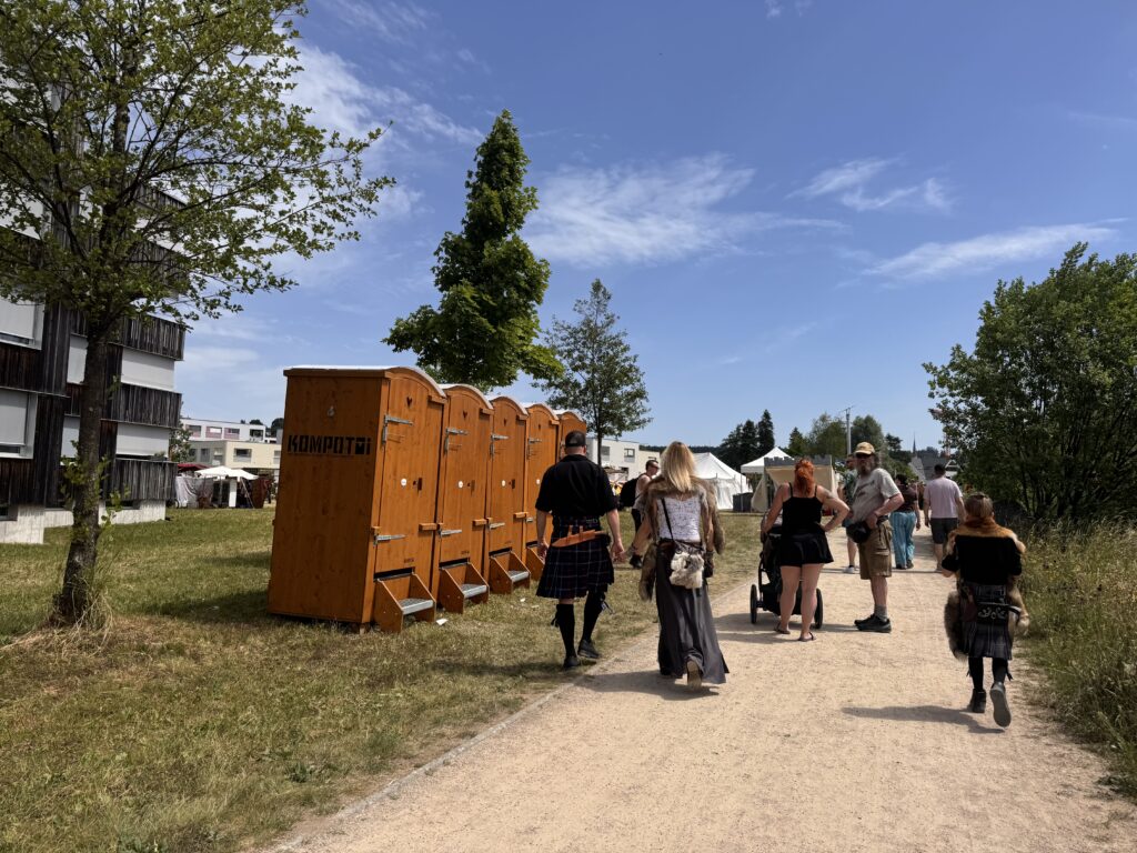 Eventorganisation: Kompotoi Toiletten am Event Fantasy Festival in Volketswil